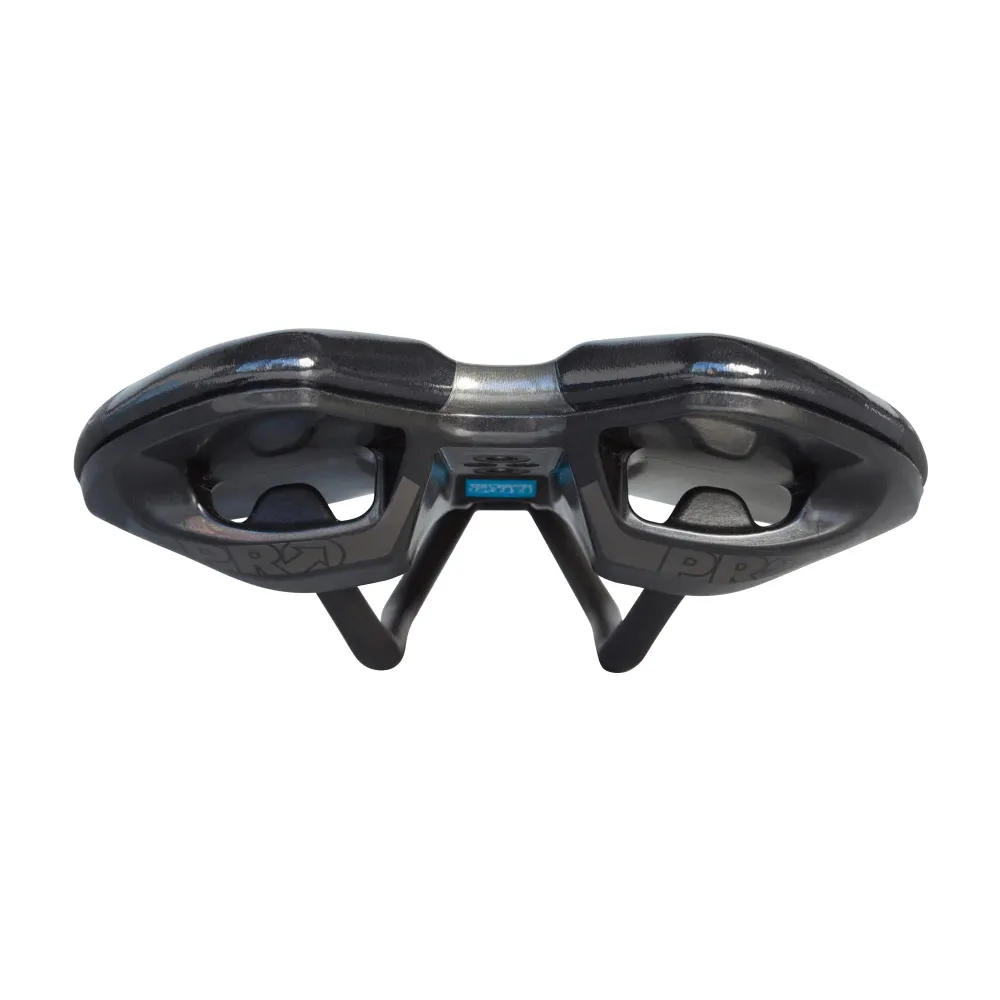 Selim PRO FALCON GEL142mm Carris em ço inoxidável Preto