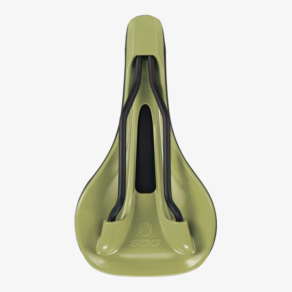 Selim SDG BEL-AIR V3 MAX Lux-Alloy Rails Preto/Verde