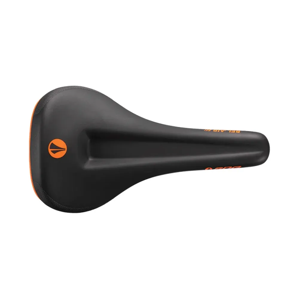 Selim SDG BEL-AIR V3 MAX Rails Lux-Alloy Preto/Laranja