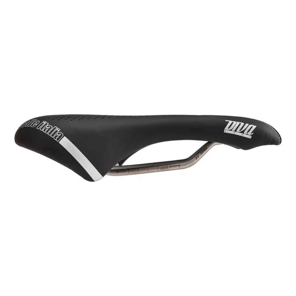 Selim SELLE ITALIA DIVA GEL SUPERFLOW S Trilhos para mulher TI316