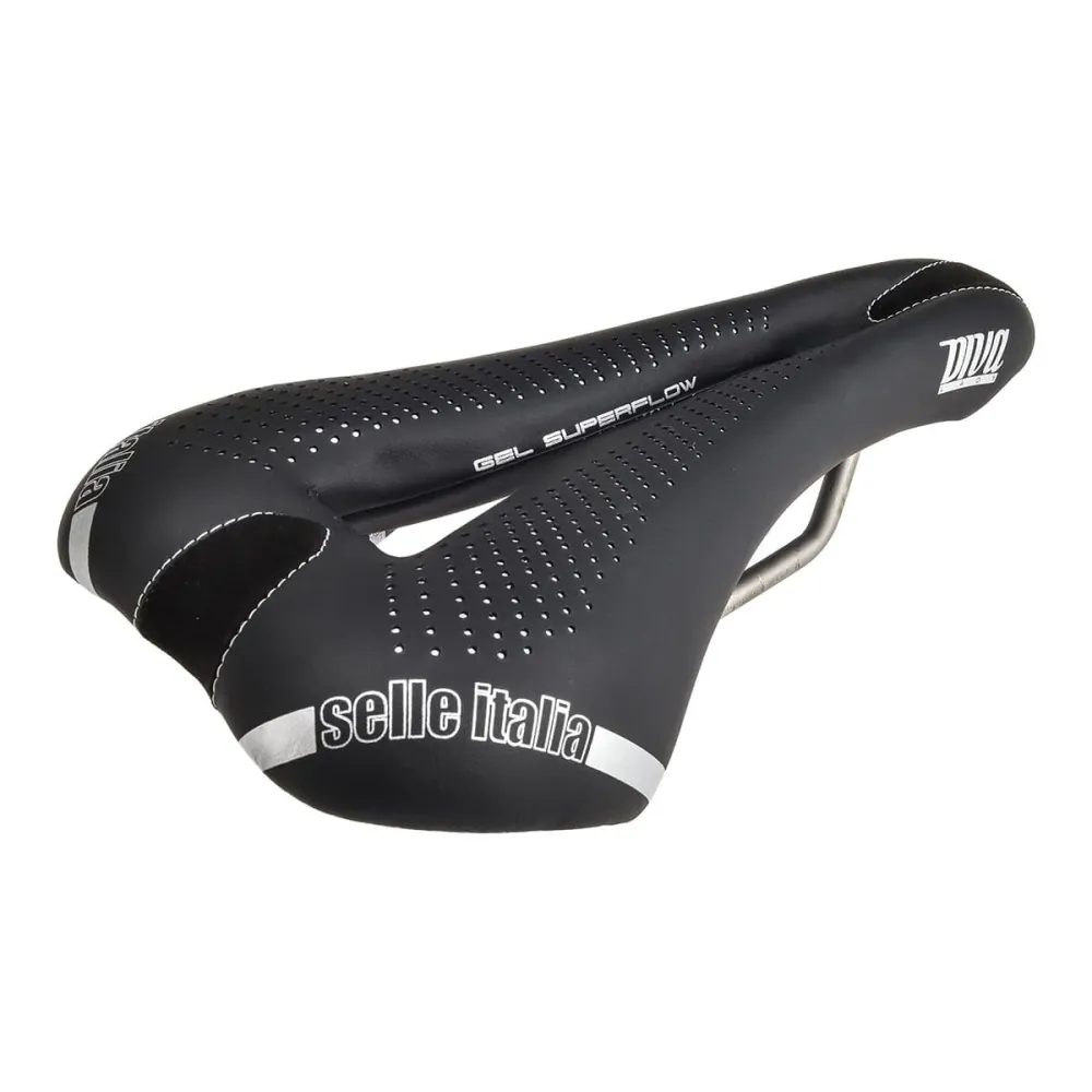 Selim SELLE ITALIA DIVA GEL SUPERFLOW S Trilhos para mulher TI316