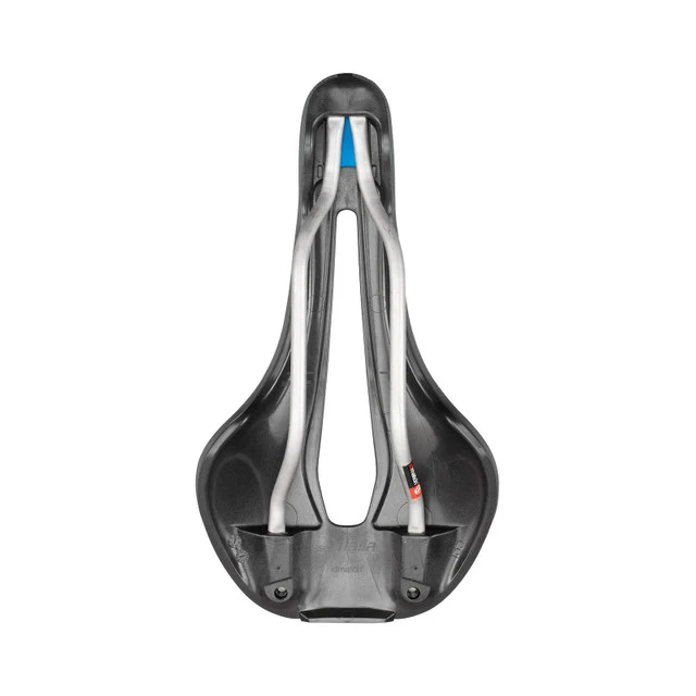 Selim SELLE ITALIA FLITE BOOST GRAVEL SUPERFLOW S Carris Ti316 Preto/Cinzento