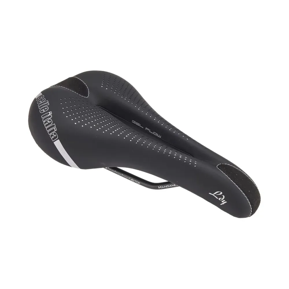 Selim SELLE ITALIA LADY GEL FLOW S Carris para mulher Manganês Preto