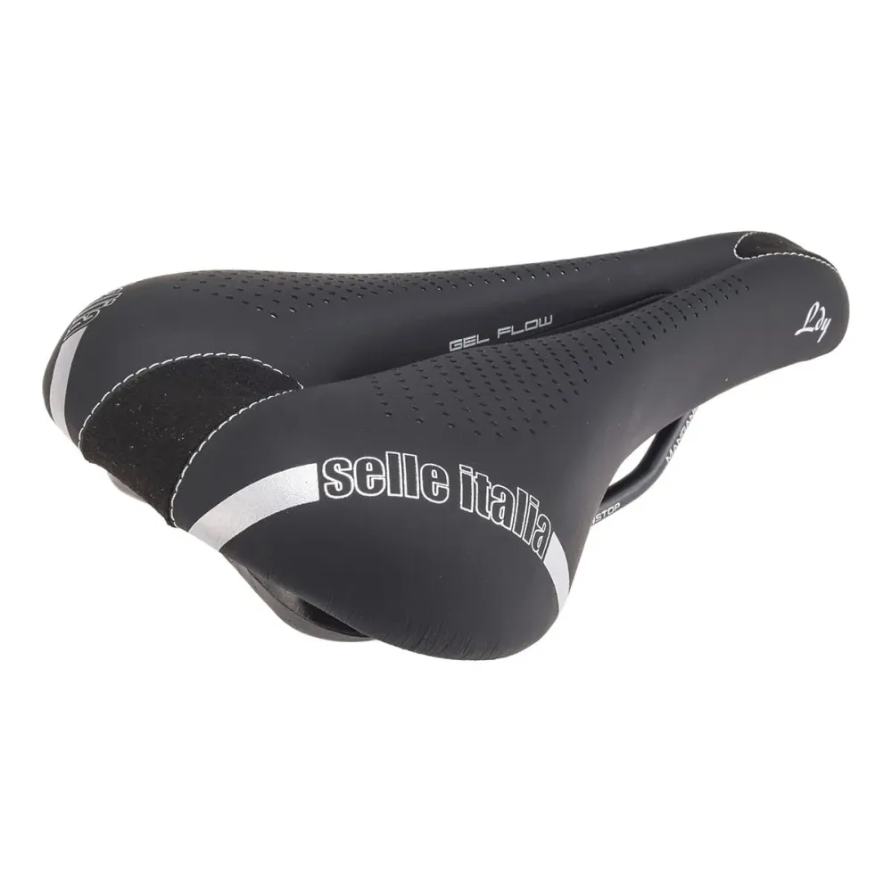 Selim SELLE ITALIA LADY GEL FLOW S Carris para mulher Manganês Preto