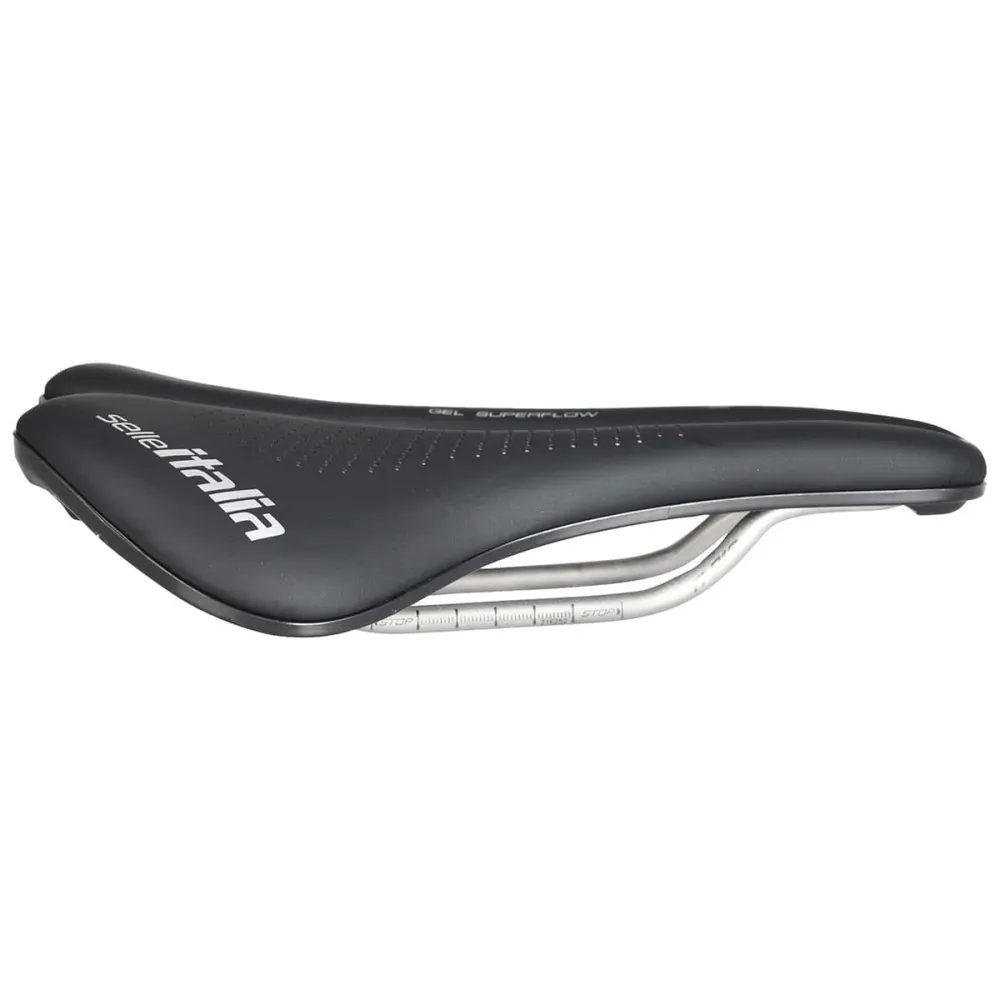 Selim SELLE ITALIA MAX NOVUS EVO BOOST GEL SUPERFLOW Carris Ti316 Preto