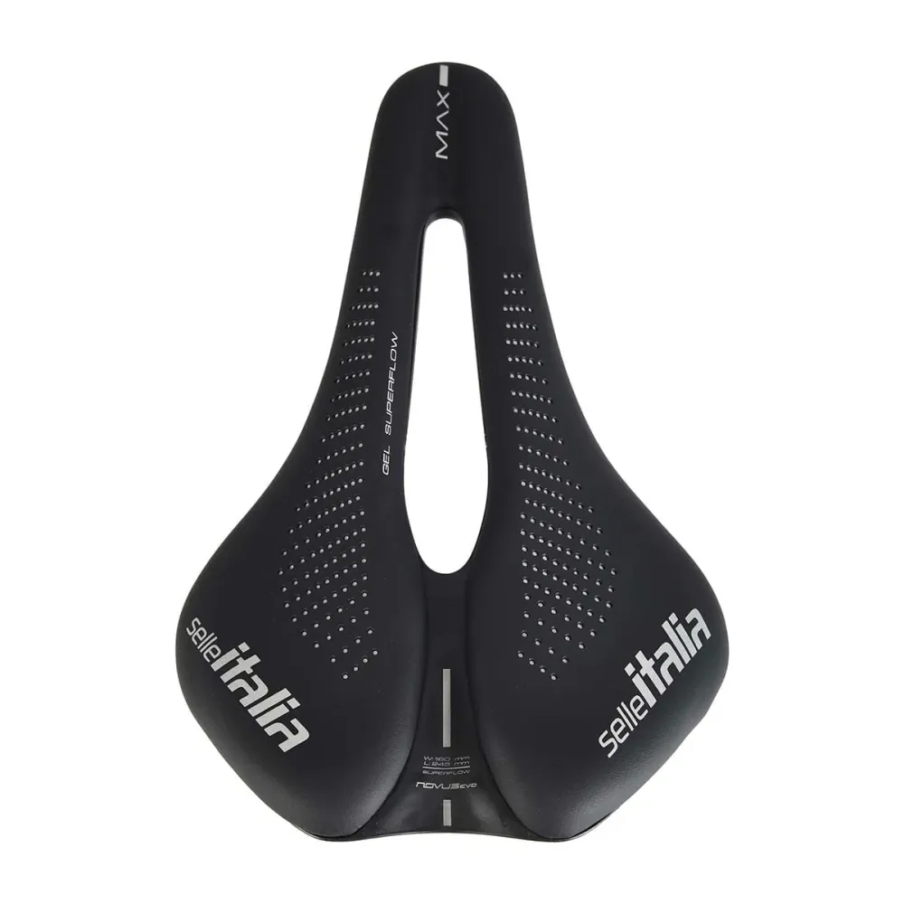 Selim SELLE ITALIA MAX NOVUS EVO BOOST GEL SUPERFLOW Carris Ti316 Preto