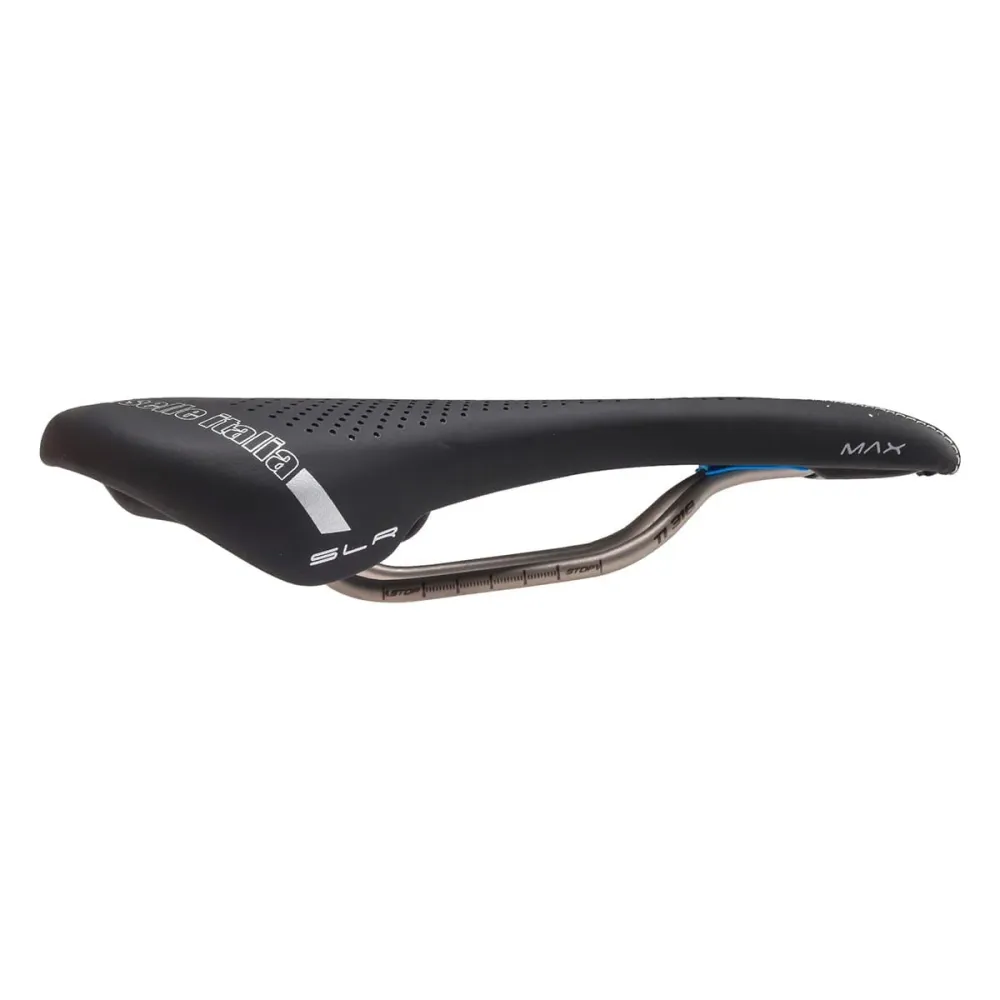 Selim SELLE ITALIA MAX SLR GEL SUPERFLOW L Carris TI316 Preto