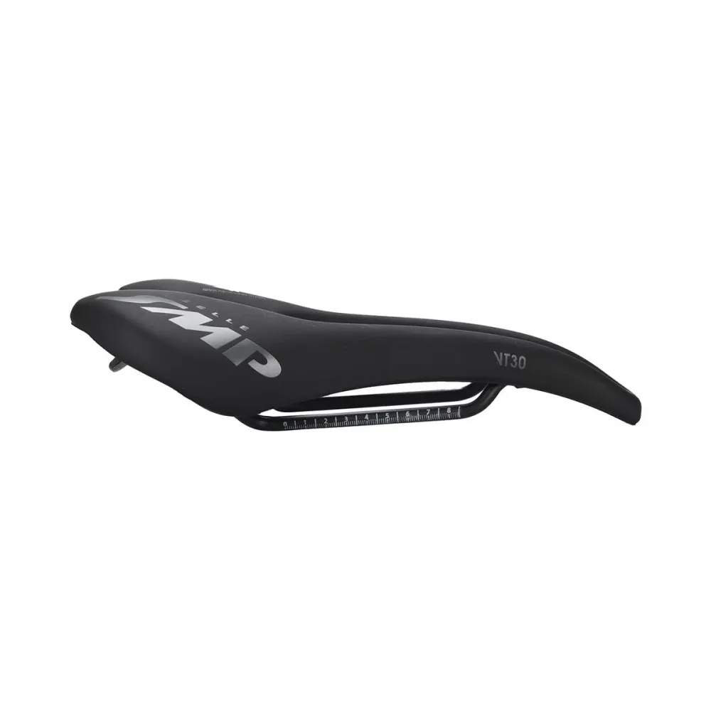 Selim SMP VT30 Largura 155mm Carris de ço Preto