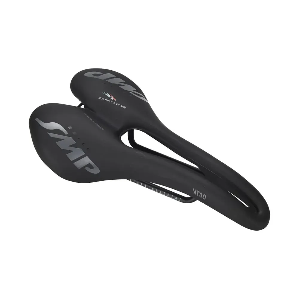 Selim SMP VT30 Largura 155mm Carris de ço Preto