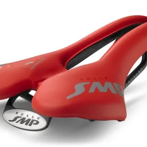 Selim SMP VT30 Largura 155mm Carris de ço Vermelho