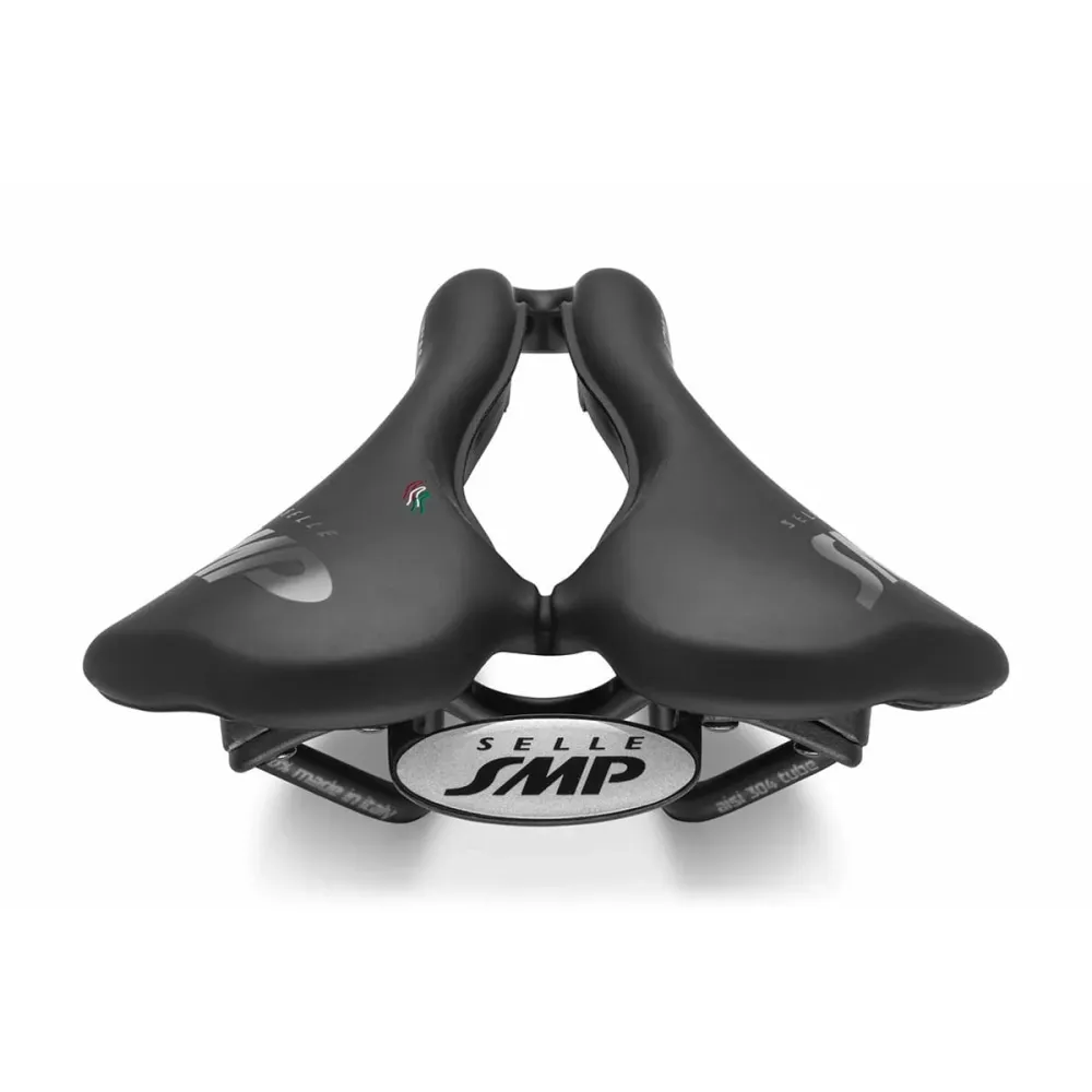 Selim SMP VT30C Largura 155mm Carris de ço Preto