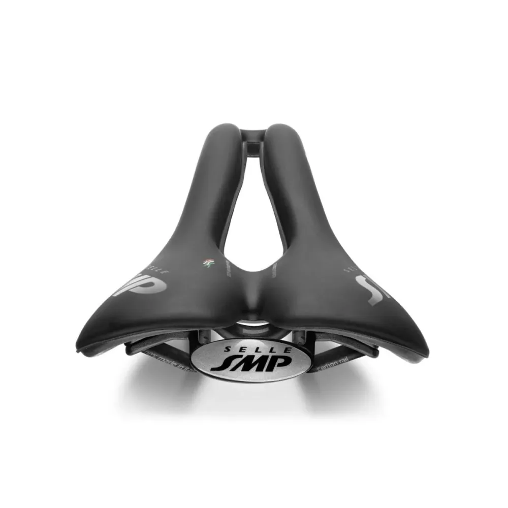 Selim SMP WELL GEL Largura 144mm Carris de carbono Preto