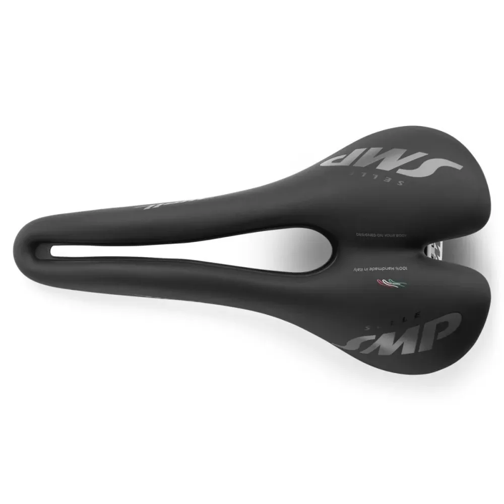 Selim SMP WELL GEL Largura 144mm Carris de carbono Preto