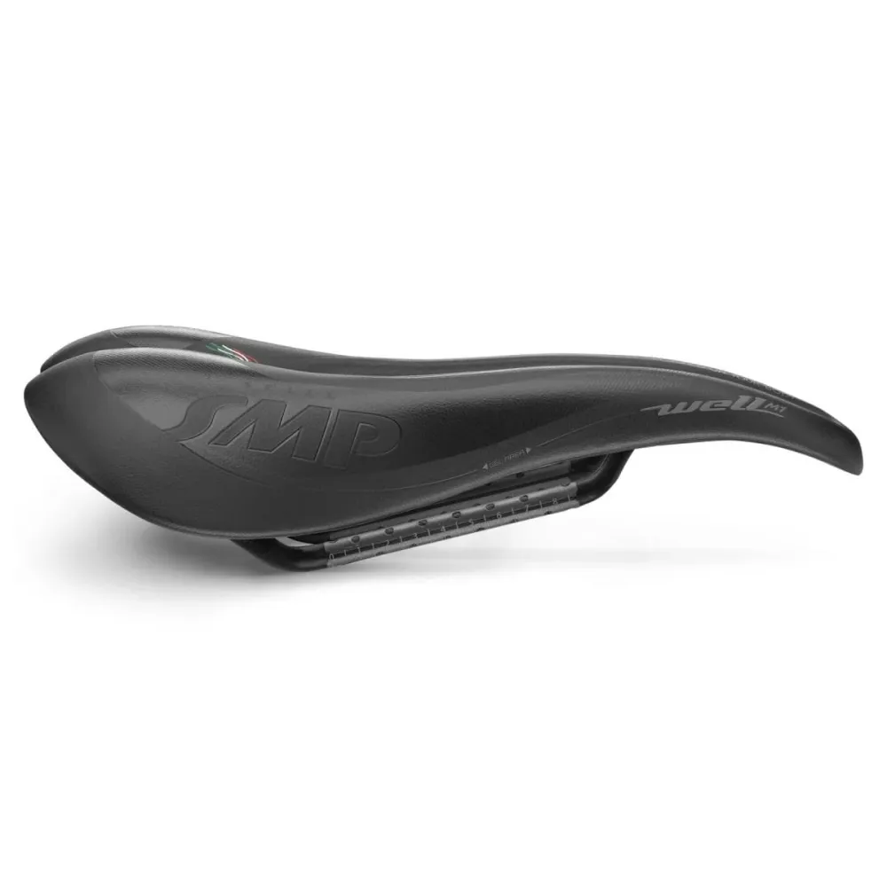 Selim SMP WELL M1 GEL VTTAE Largura 163mm Carris de carbono Preto