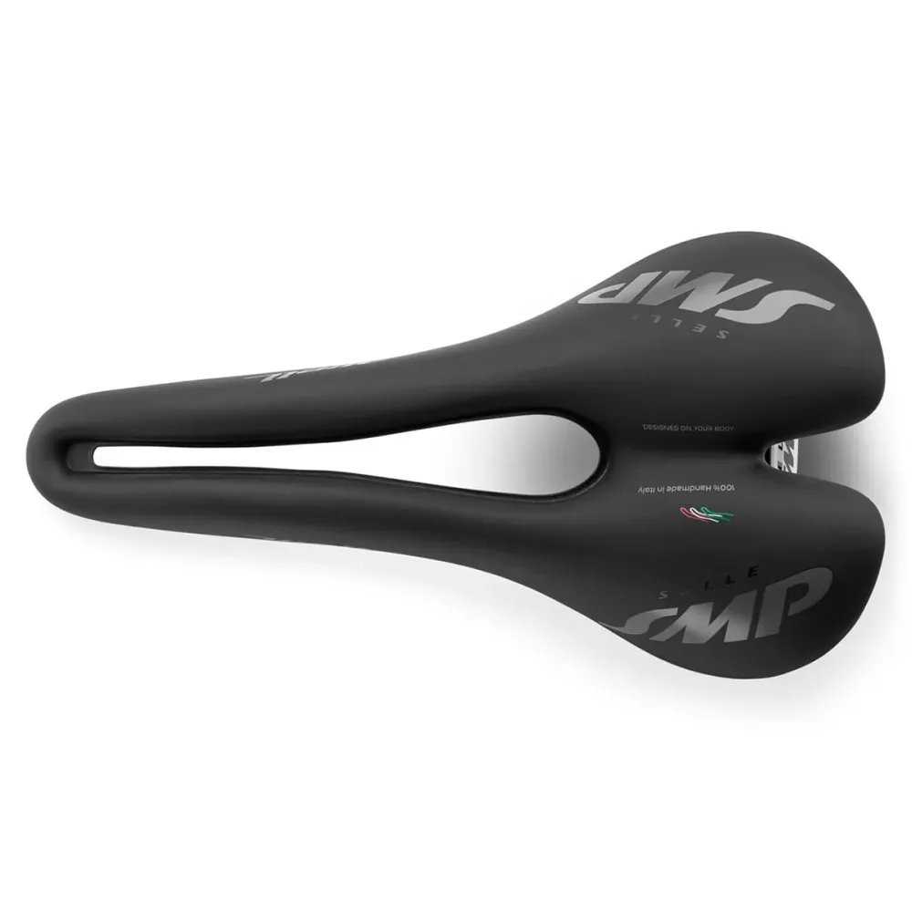 Selim SMP WELL Largura 144mm Carris de ço Preto