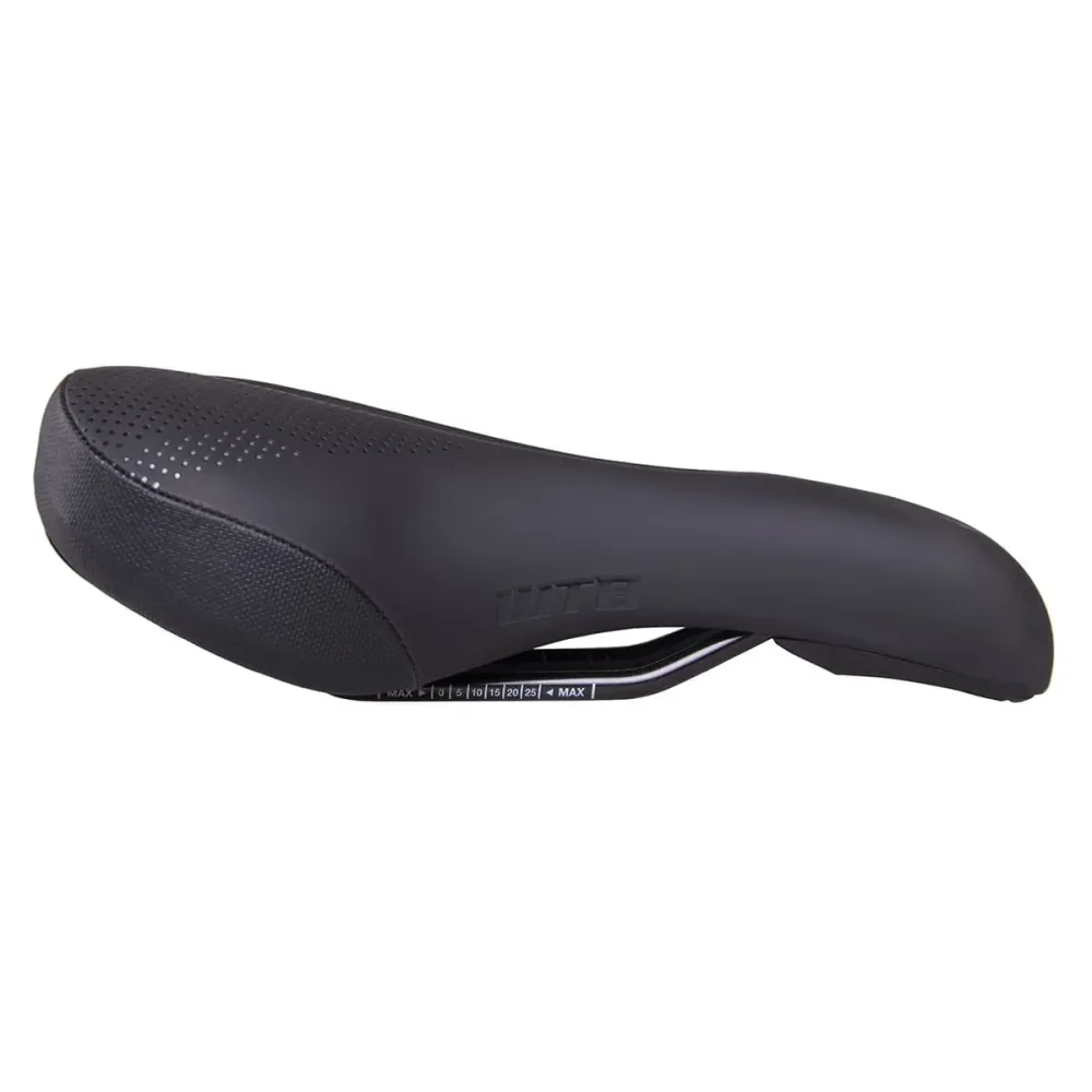Selim WTB SPEED SHE para mulher, largo, 150 mm, com carris de ço