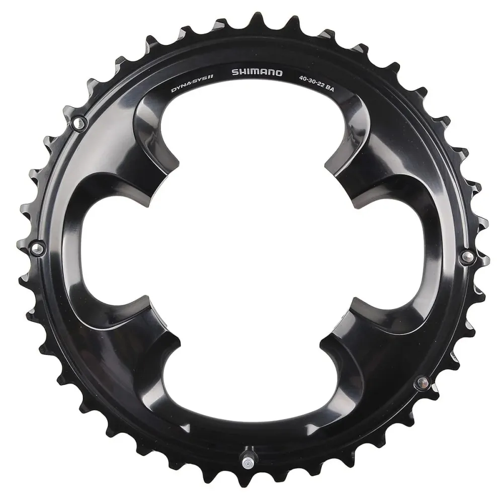 SHIMANO XT M8000 11V Triplo 4 Furos 96mm Corrente Externa
