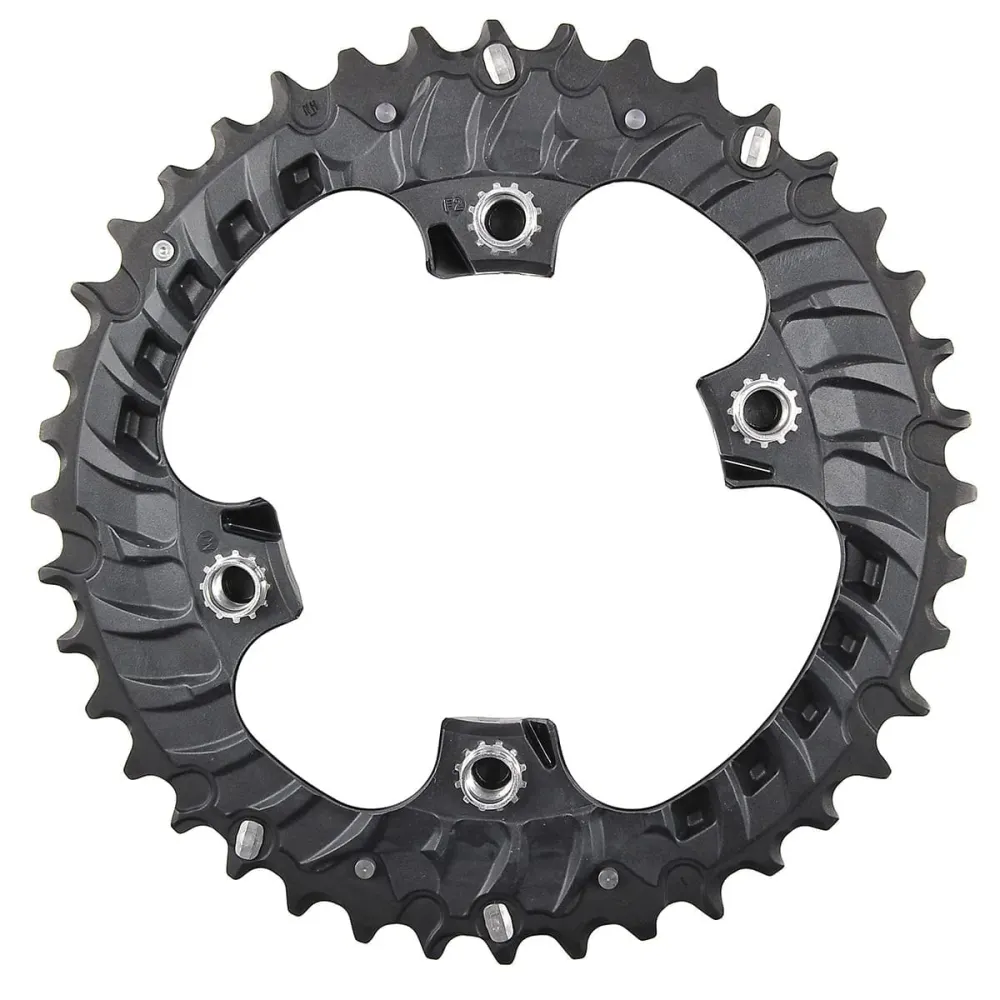 SHIMANO XT M8000 11V Triplo 4 Furos 96mm Corrente Externa