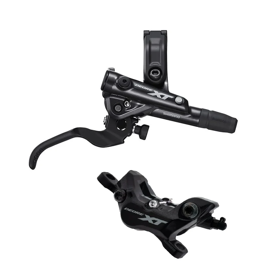 SHIMANO XT M8120 Travão traseiro de 4 pistões Pastilhas standard