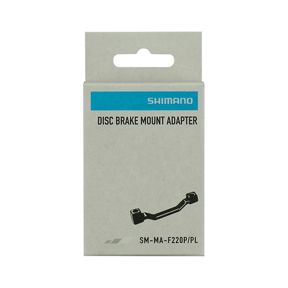 SHIMANO SM-MA-F220P/PL 220 mm (+17 mm) Adaptador PM/PM da pinç dianteira/traseira