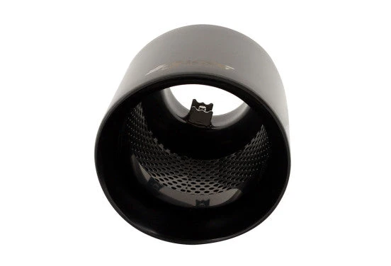 Simoni Racing Ponteiras de Escape Rond ço Inoxidável Preto - Ø115xL210mm - Montagem 38-63mm