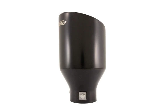 Simoni Racing Ponteiras de Escape Rond ço Inoxidável Preto - Ø115xL210mm - Montagem 38-63mm