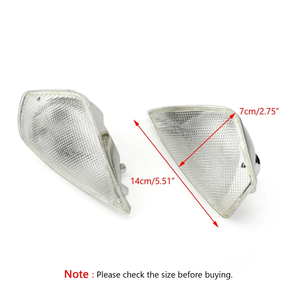 Sinais de curva frontal para lentes ducati 749 999 (02-2006) genérico