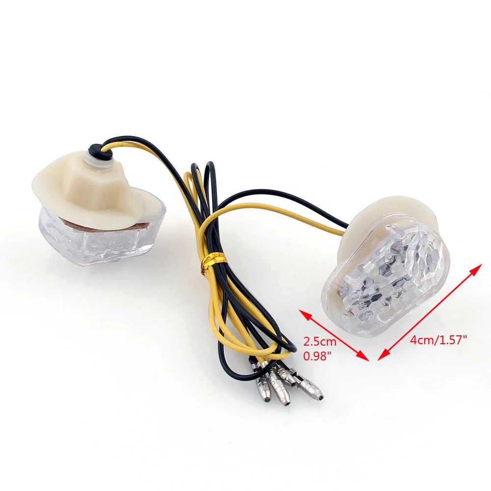Sinais de curva de LED Yamaha FZ1 (06-2013) FZ6 (04-2013) R1 (02-2013) R6 (03-2013) genérico