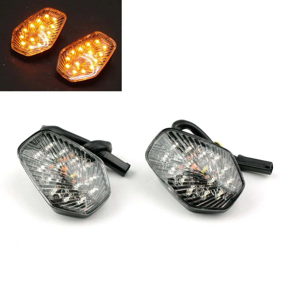 Sinais de curva para o euro LED de montagem descartável para 2001-2005 Suzuki GSXR 600
