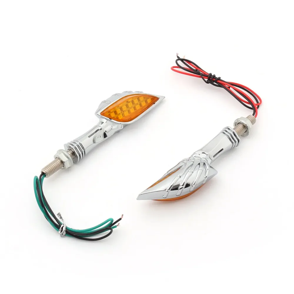 Sinais de curva para LED de esqueleto universal indicador de pisca -pisca 3 cor genérico de cor genérico