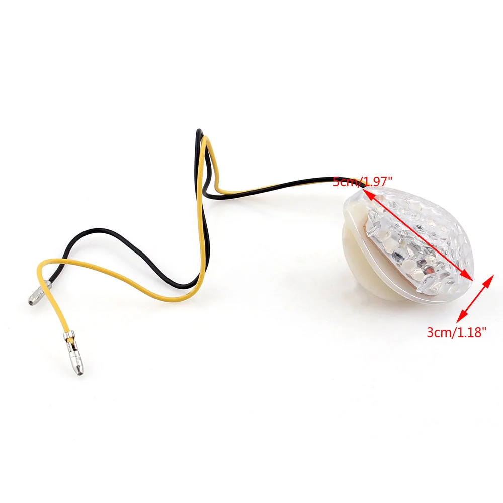Sinais de volta para montagem de descarga LED para Honda CBR600/1000RR F4/I CBR900/929/919/954