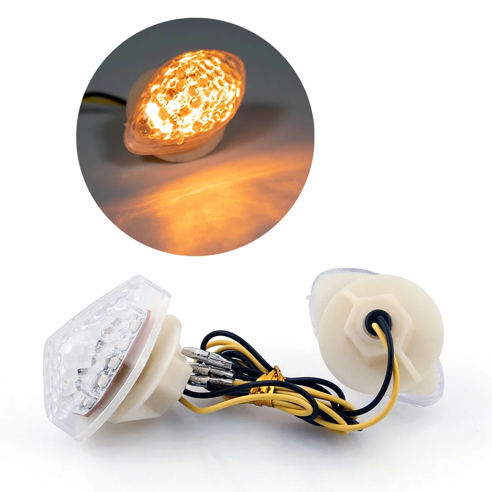 Sinais de volta para montagem de descarga LED para Honda CBR600/1000RR F4/I CBR900/929/919/954