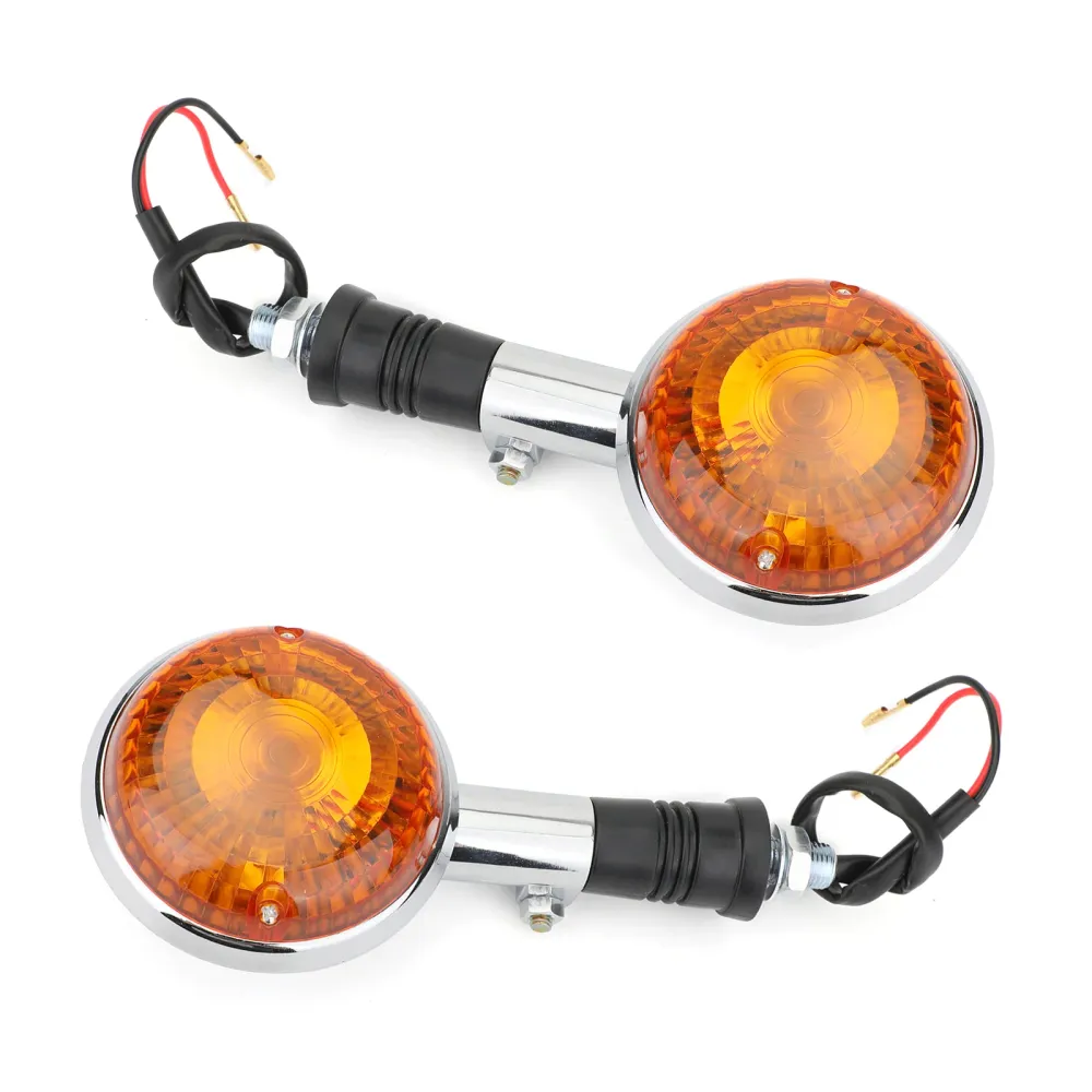 Sinal indicador de giro de moto para yamaha xv535 xv920 virago xv1100 xvs1100 âmbar genérico