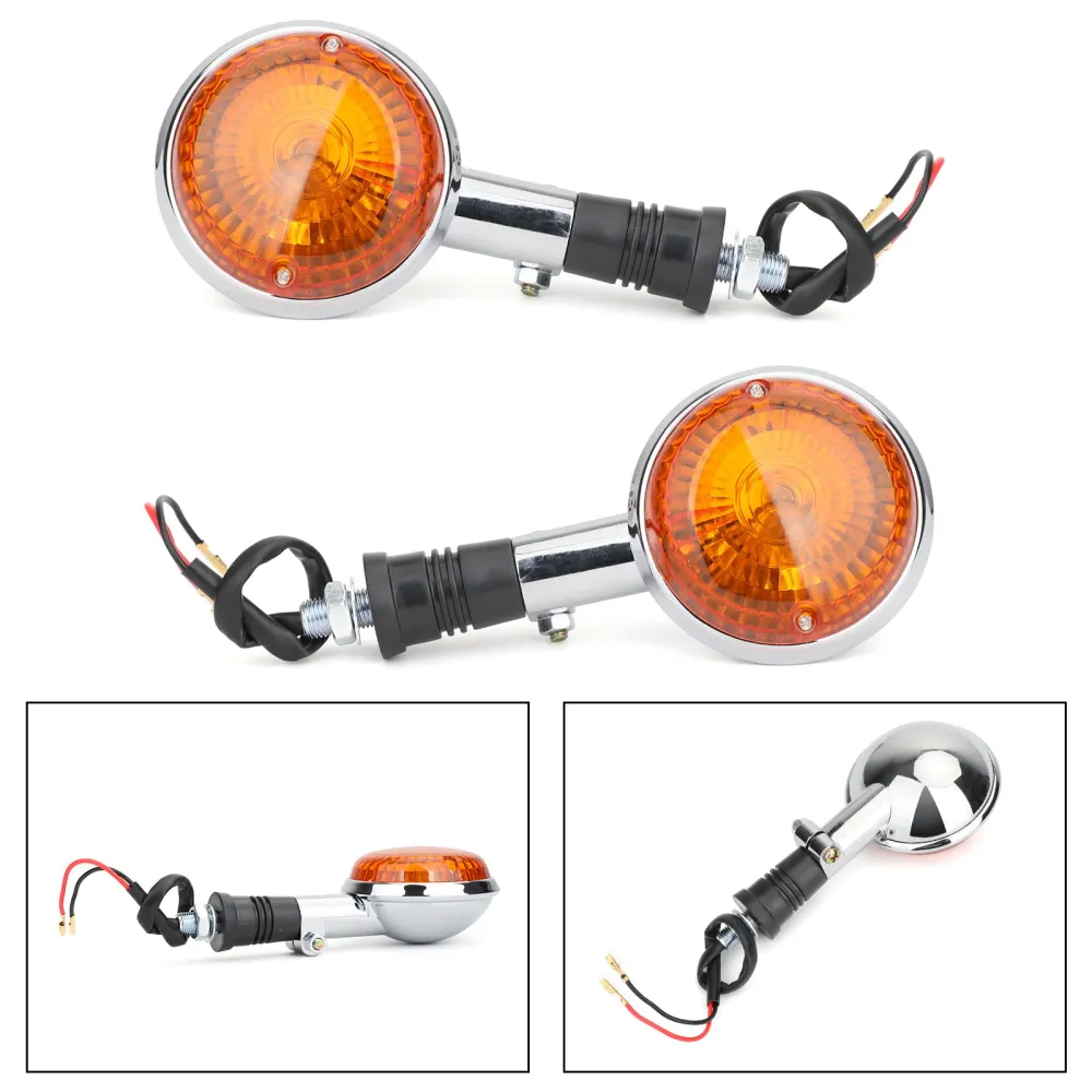 Sinal indicador de giro de moto para yamaha xv535 xv920 virago xv1100 xvs1100 âmbar genérico