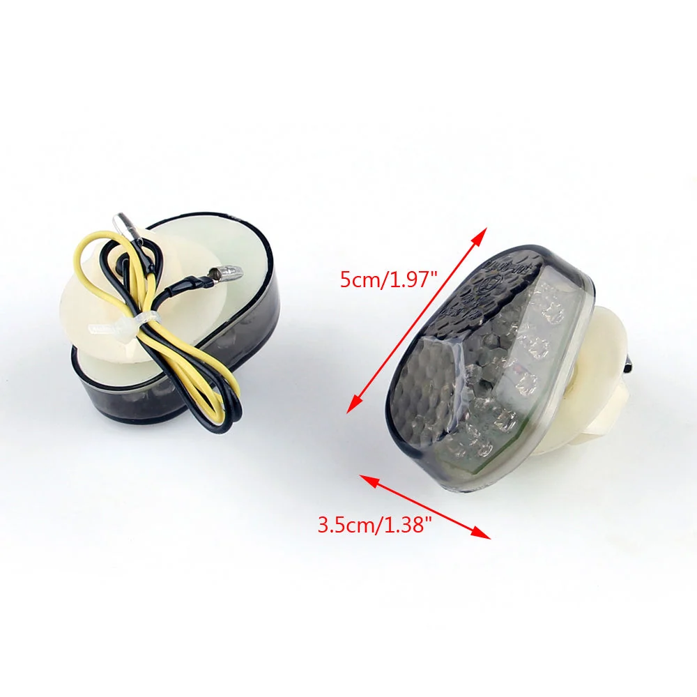 Sinalizações de turno de LED Kawasaki ZX6R (98-2013) ZX10R (04-2013) ZX 7R 9R 12R ZZR600 GENERIC