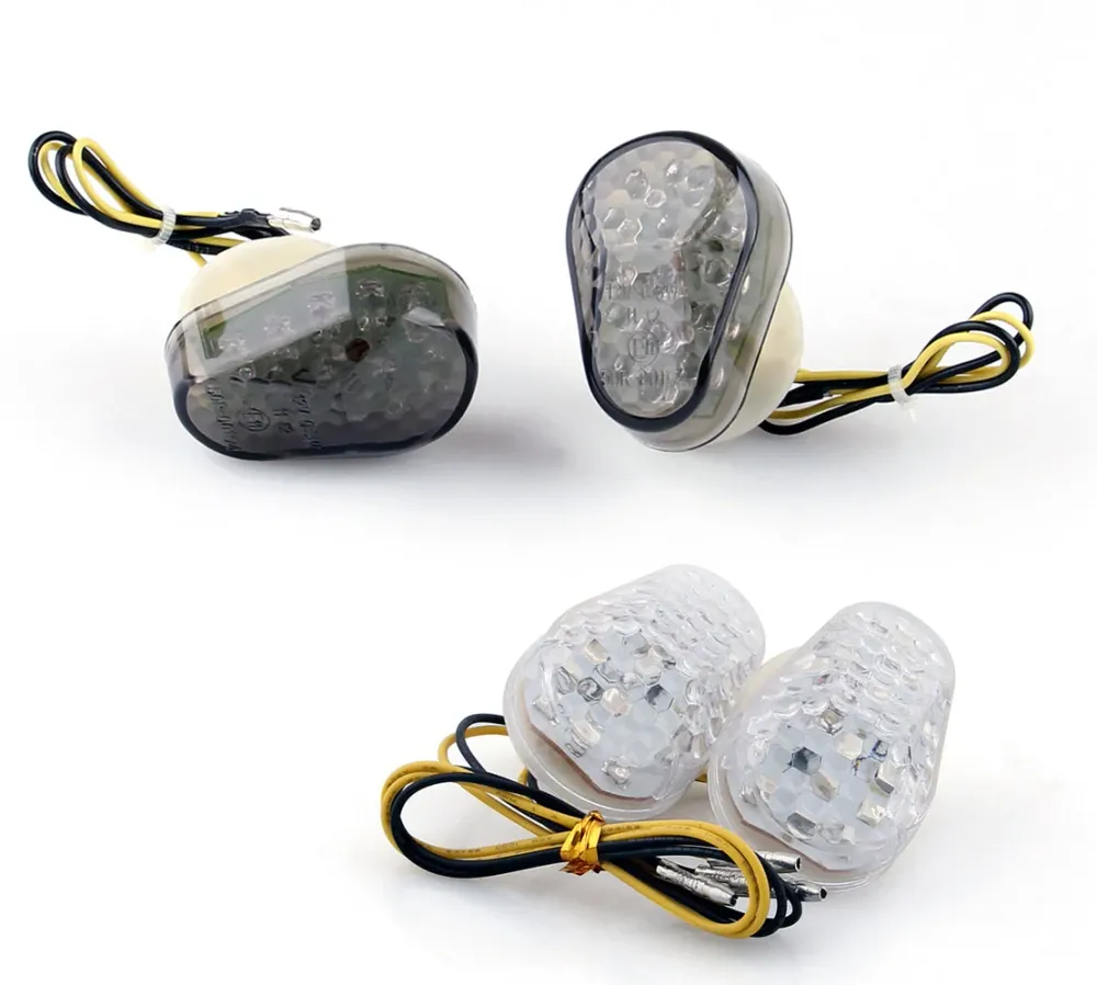 Sinalizações de turno de LED Kawasaki ZX6R (98-2013) ZX10R (04-2013) ZX 7R 9R 12R ZZR600 GENERIC