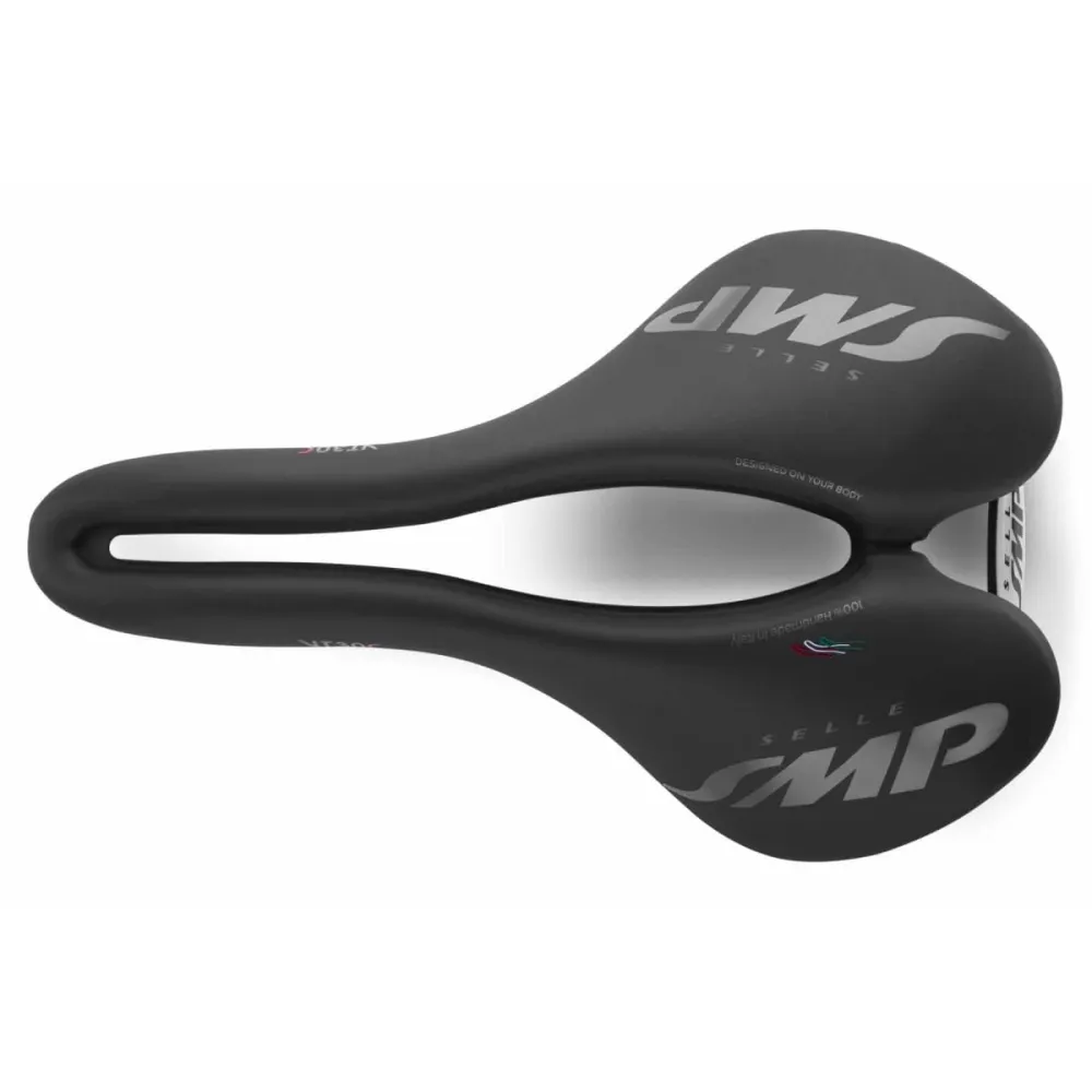 SMP VT30C Selim 155mm Largura Carris de carbono Preto
