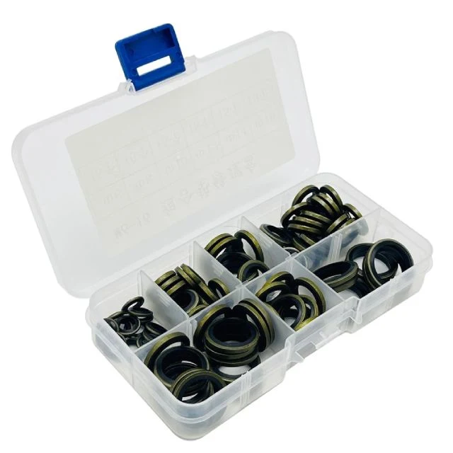 Sortido de anilhas engomadas M6-M16 AllPro - 85 unidades