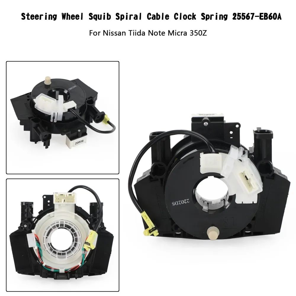 Squib Spiral Cable Clock Spring para Nissan Versa tiida Note Micra K12 E11