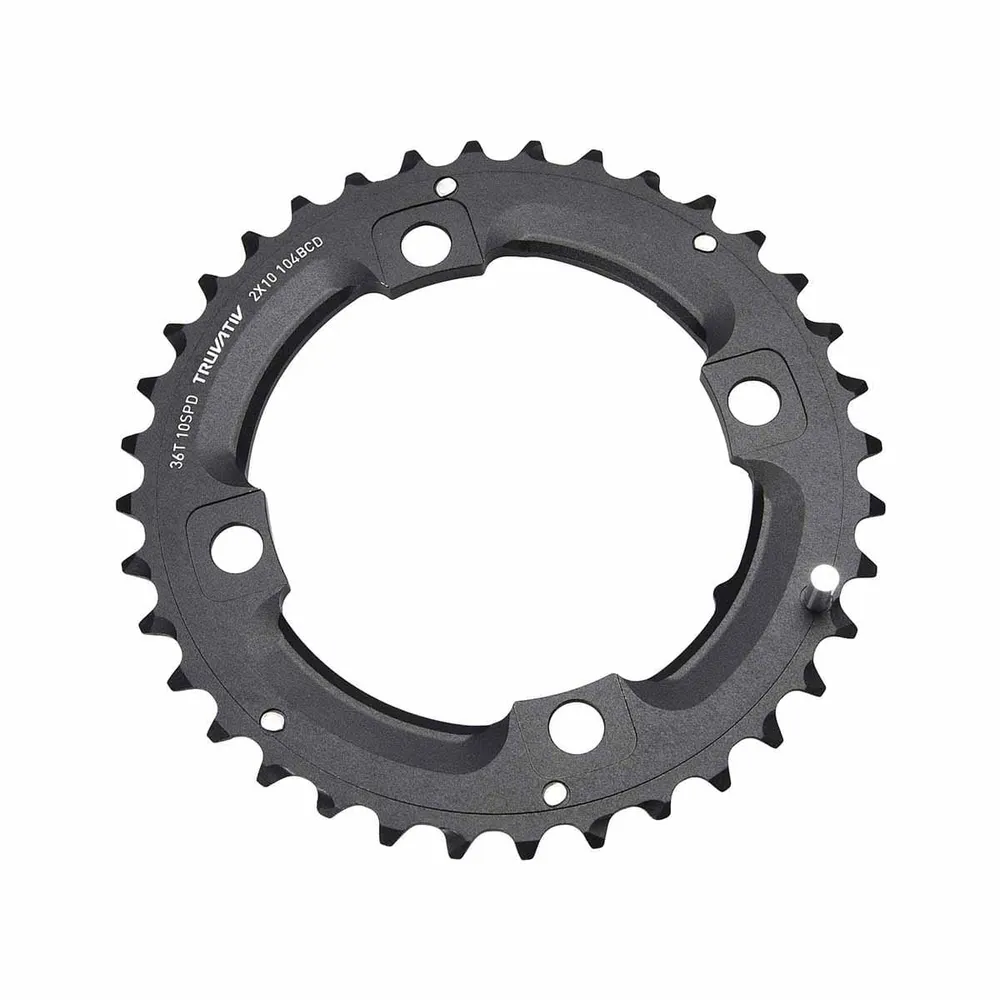 SRAM/TRUVATIV 10V 4 Buracos 104mm 36 Dts L-PIN Alu Preto Corrente Outdoor