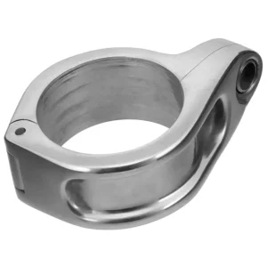 Suporte Piscas dianteiro para forquilhas de 41 mm com acabamento Silver