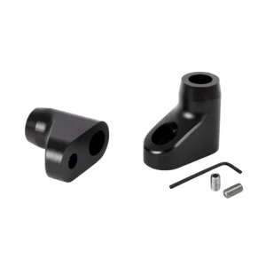 Suportes de Setas Piscas traseiros de 8 mm pretos para Triumph 400