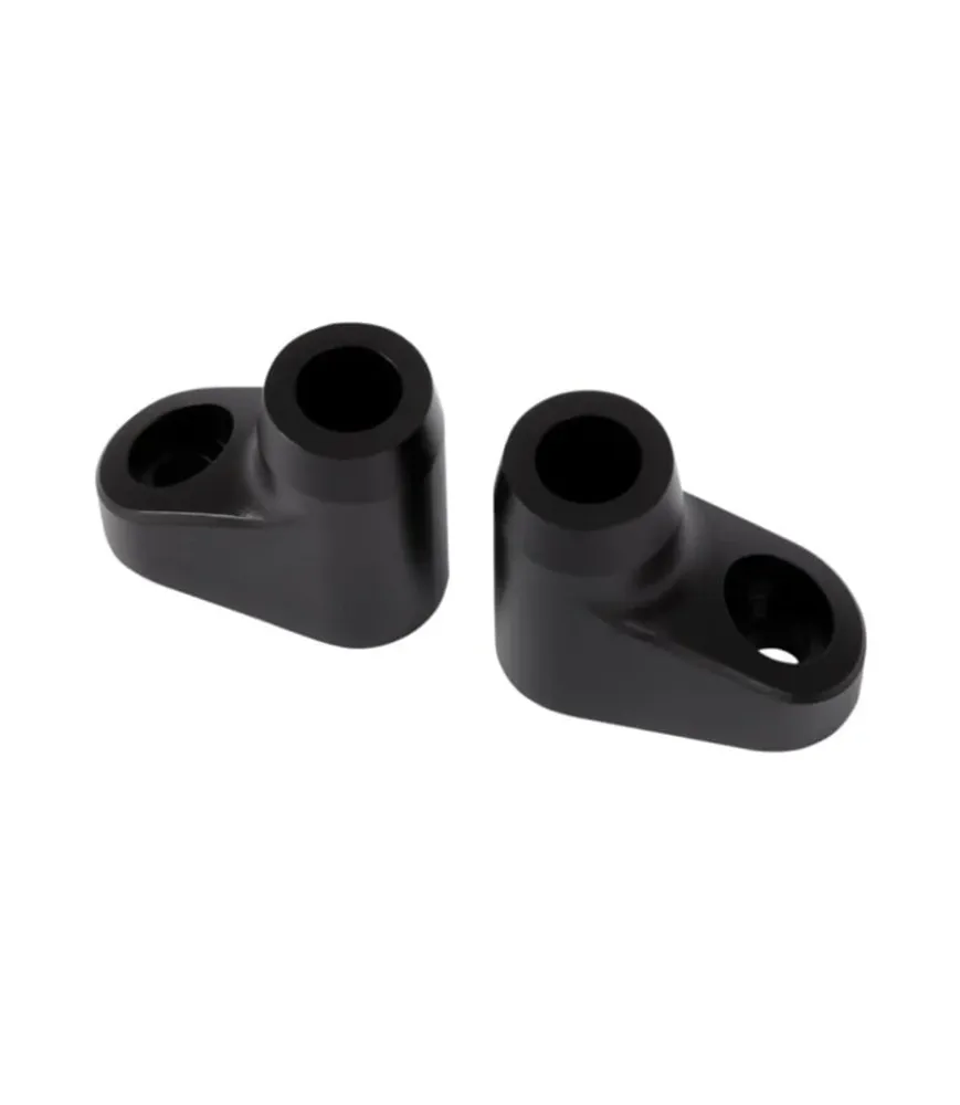 Suportes de Setas Piscas traseiros de 8 mm pretos para Triumph 400