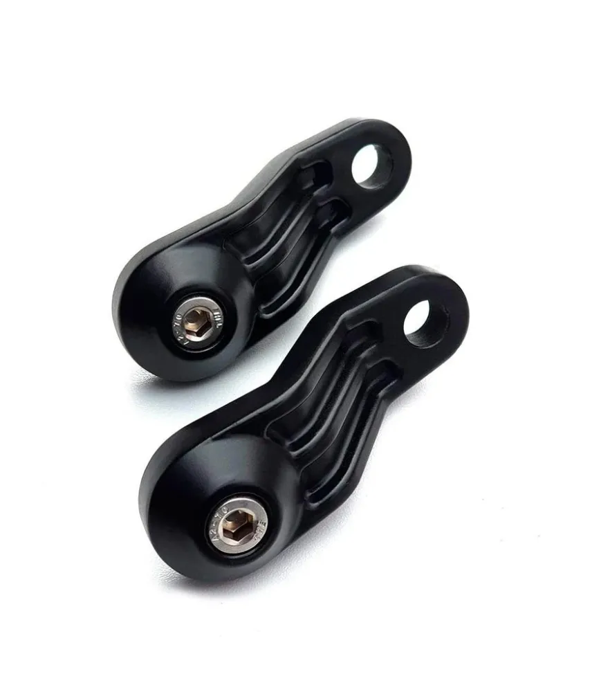 Suportes de Setas Traseiros Pretos para Triumph