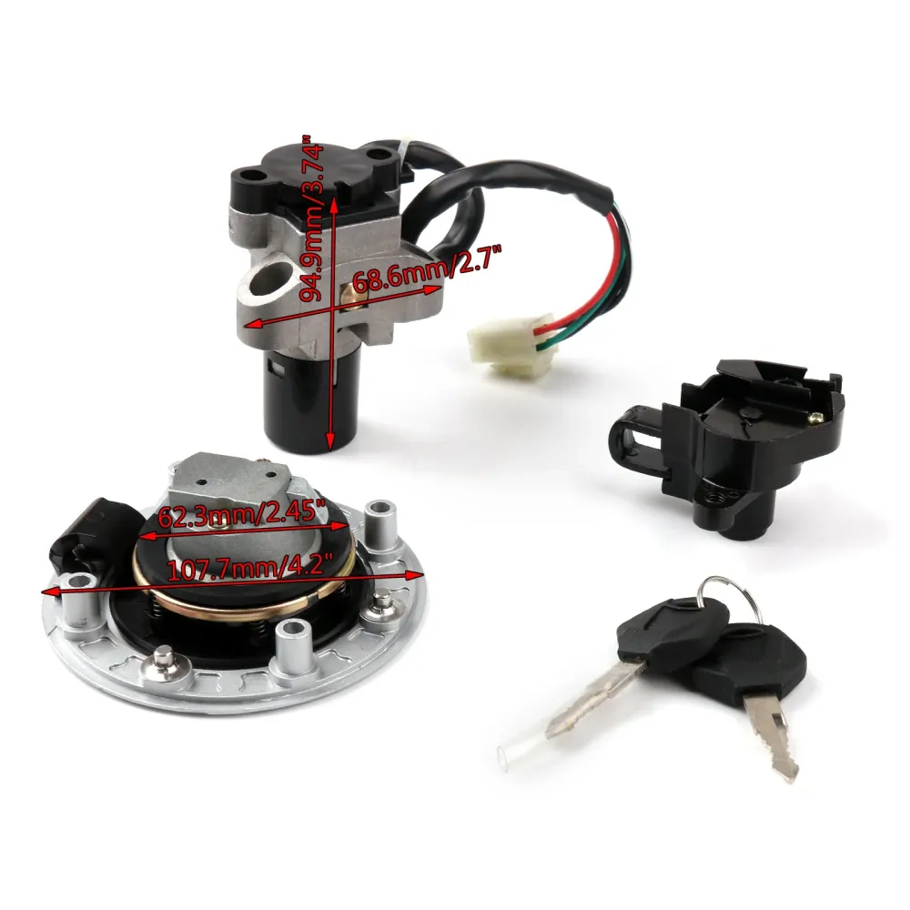 Suzuki GSXR400 GK76A 90-95 RF900 94-99 IGNIÇÃO BLOCK BLOCK FUBLEM GAS CAP