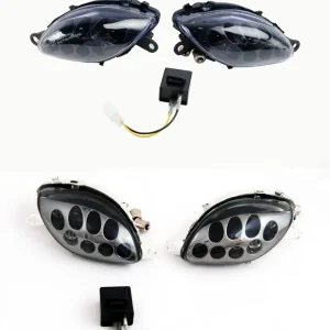 Suzuki Hayabusa GSXR1300 (1999-2007) Sinais de curva frontal 2 Cor
