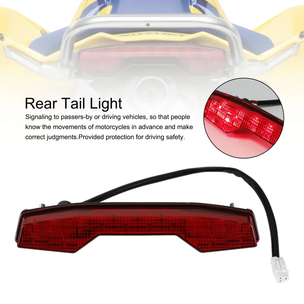 Suzuki LTR450 LTR-450 2006-2009 Quadracer LED Freio Light Tasillight traseiro traseiro