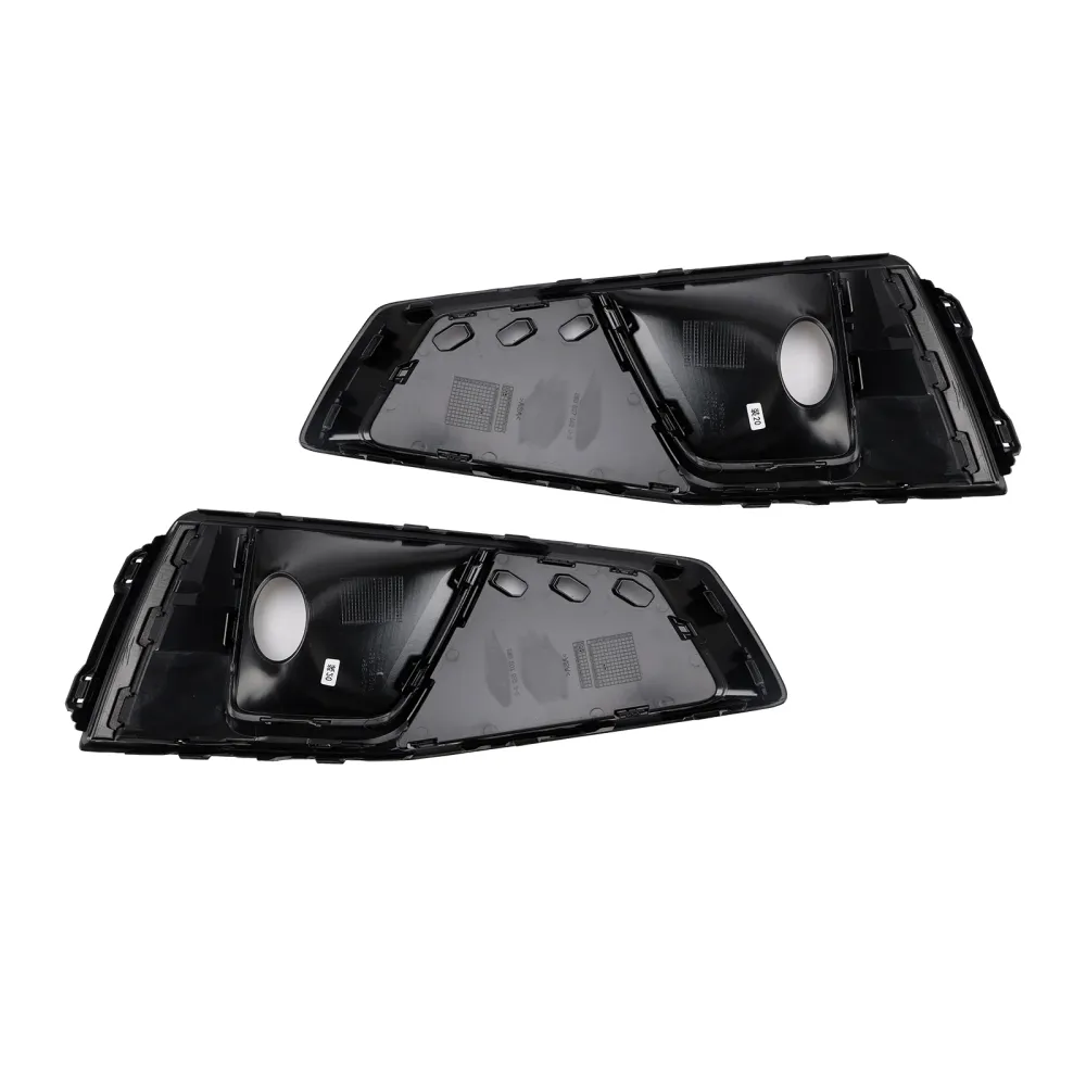 Tampa de acabamento em neblina frontal preta Fita Audi A4 B9 S-line S4 2018-2020