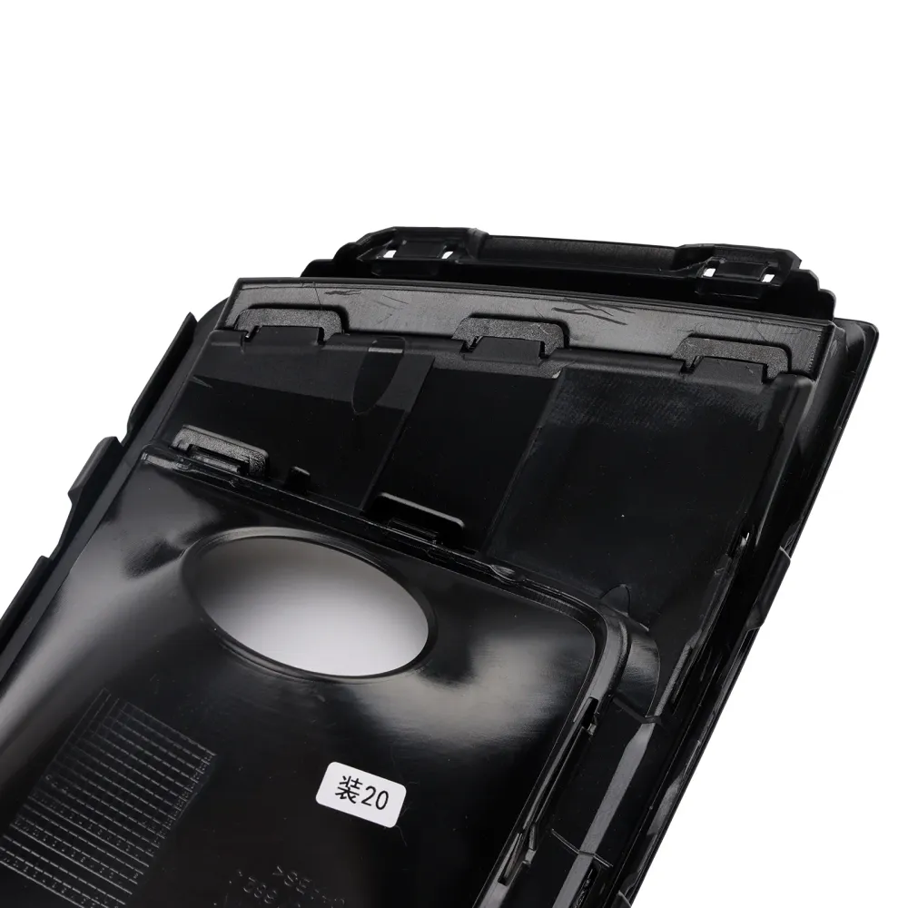 Tampa de acabamento em neblina frontal preta Fita Audi A4 B9 S-line S4 2018-2020
