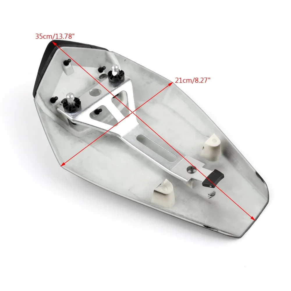 Tampa do banco traseiro capuz para kawasaki ninja zx10r (2016) 7 colorido genérico